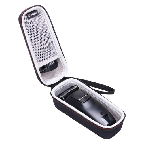 Shaver Case - LTGEM EVA Hard Travel Case for Men Electric Shaver Within Size 7' L-3' W-2.6' H inches - Travel Protective Carrying Storage Bag (Sale Case Only)