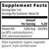 Earth Harmony Naturals Organic Vegan Vitamin B12 Sublingual Liquid Supplement - 2000mcg Methylcobalamin Drops for Natural Energy, Metabolism Health and Immune System Support - 1 Fl Oz