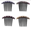 Blue Simple Minority Women Temperament Fashion Design All-Match Rhinestone Hair Comb Korean Style Headwear Hair Accessories Seven-Tooth Comb,Hair Accessories,Hair Care