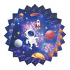 Outer Space Party Napkins, 40PCS Outer Space Napkins Disposable, Astronaut Party Supplies Birthday Decorations, Rocket Ship Party Dinner Paper Napkins for Wedding, Theme Party, Birthday, 6.5 Inch