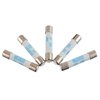 BOJACK Digital Multimeter Fuse 10A 600V DC Fast Acting Nickel-Plated Brass Ceramic Fuse 6.3x32 mm FF10A (Pack of 5)