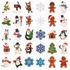Nosiny 240 Pcs Christmas Temporary Tattoos Snowflake Winter Glitter Tattoos Santa Snowflake Sticker Tattoo Winter Apparel Accessories for Body Face Kids Women Party Favors