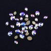 240pcs Popular 12 Styles FlatBack Crystals Mix Sizes Multi Shapes Glass Crystal AB Rhinestones For Nail Art Craft 3D Decorations Flat Back Stones Gems Set Box
