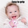 Baby Teething Toy, Silicone Baby Teether Toy for Babies, Hand Teether Pacifiers for Infants, Silicone Baby Mitten Teether for Soothing Teething Pain Relief, Baby Chew Toy