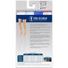 Truform Sheer Compression Stockings, 20-30 mmHg, Women's Thigh High Length, 30 Denier, Nude, Small