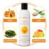 FuzzyDuck Detangle & Leave-in Conditioner for Fine, Thick, Wavy, Curly & Kinky-Coily Natural hair, Anti Frizz Curl Moisturizer, Definer & Lightweight Curl Enhancer w/Aloe, great for Dry Hair, 8oz