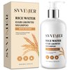Svvimer Rice Water Hair Growth Shampoo - Thickening Shampoo with Biotin for Hair Loss and Thinning Hair - Sulfate Free for Women and Men 10 Fl Oz