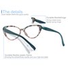 MODFANS Progressive Multifocus Reading Glasses,Blue Light Blocking Readers Eyeglasses