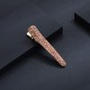 Ruihfas Fashion 4Pcs Eye-catching Women Girls Pearl Rhinestone Beak Clip Duckbill Clip Alligator Clip Hair Clip Hairpin 2.36×0.4 inch