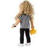 American Girl Truly Me 18-inch Doll Referee Outfit with Corded Whistle, Wristwatch, and Penalty Flag, For Ages 6+