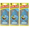 LITTLE TREES Car Air Freshener | Hanging Paper Tree for Home or Car | Caribbean Colada