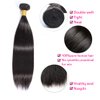 Selina Brazilian Virgin Hair Straight 10 12 14Inch (100g/3.52Oz,Natural Black Color) Human Hair Weave 100% Unprocessed Human Hair Bundles Straight Remy Hair Extensions (10" 12" 14", Straight)
