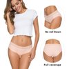 GNEPH Cotton Underwear Panties For Women, Hipster Panties For Women, Lace Bikini Panties 5 Pack(218L-Light)