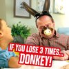Don't Be a Donkey - Hilarious Party Game for Kids & Adults – Grab a Carrot or You Will Turn into a Donkey! – Funny Matching Card Game & Farm Animal Board Game - Quick 15 mins, Ages 6+ for 2-4 Players