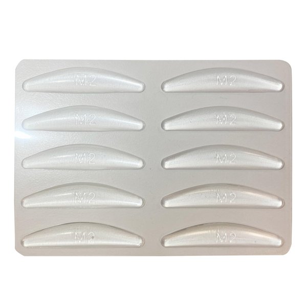 AYASAL Self-adhesive Lift Pads for Lash Lifting and Curling, Size-M2, Upgraded Eyelash Curling Accessory, Adhere to Eyelids Without Lash Glue