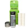 Dental Lace New Woven Dental Floss, New 100% Silk Floss with Natural Mint Flavor - New Refillable Dental Floss Holder with 1 New Floss Spool, and 1 Refill with Recyclable Packaging