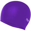 TYR Latex Swim Cap, Purple