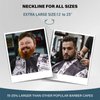 Waterproof Hair Cutting Cape Barber Cape for Men Haircut Cape Hair Cape for Haircuts Salon Cape Barber Neck Strip Barber Brush Neck Duster Hair Comb Clip Set Barber Tools (5PCS / (64" x 56")