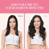 GOO GOO Clip in Hair Extensions Real Human Hair, Remy Human Hair Extensions Clip ins for Women, Natural Human Hair, 16inch 130g 7Pcs, 2 Dark Brown