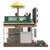 General Jim's 'Gulp & Go' Modular Convenience Store & Gas Station Building Blocks Set – 320-Piece Urban Street Corner Kit with Accessories, Treats & 2 Figurines – Compatible with Major Brick Brands