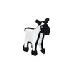TUFFY - World's Tuffest Soft Dog Toy - Barnyard Sheep - NO Squeakers - Multiple Layers. Made Durable, Strong & Tough. Interactive Play (Tug, Toss & Fetch). Machine Washable & Floats. (Combo Pack)
