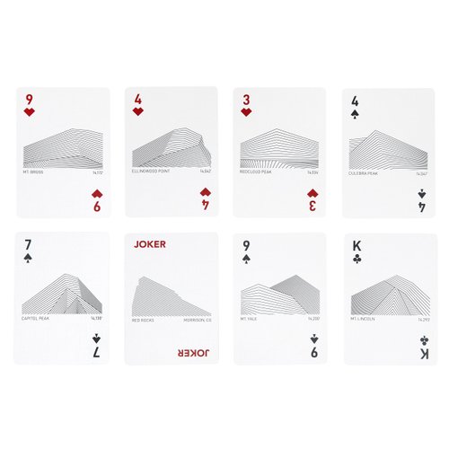 Stellar Factory Peak: Mountain Playing Cards