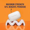 PanOxyl Acne Treatment Bar with 10% Benzoyl Peroxide, Maximum Strength Acne Bar Soap for Face, Chest and Back, Benzoyl Peroxide Bar Soap Body Wash, Vegan, For Acne Prone Skin, 4 oz