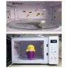 Aivwis Angry Mom Microwave Cleaner, Mad Mama Microwave Steam Cleaner, Just Add Vinegar and Water, Easily Cleans the Crud in Minutes (Purple)