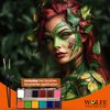 Wolfe FX, 12-color Makeup Palette - Face & Body Paint Kit Essentials