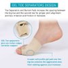Flyen Bunion Corrector for Women and Men Bunion Pain Relief Protector Sleeves Kit - Relief Pain in Hallux Valgus, Big Toe Spacer Separators Brace Straighteners Splint 1