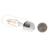 HERO-LED T10-DS-4W-WW27 Dimmable T10 E26/E27 4W Tubular Style LED Vintage Antique Filament Bulb, 40W Equivalent, Warm White 2700K, 4-Pack