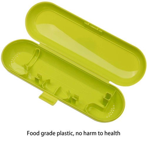 Nincha Plastic Electric Toothbrush Travel Case for Oral-B Pro Series, 2 packs (Blue&Green)
