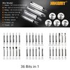 Screwdriver Set By JAKEMY, 43 in 1 Precision Screwdriver Kit Magnetic Replaceable Bits Repair Tool Kit Opening Tool and Tweezer for phone Cellphone PC Electronics