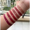 evpct 6Pcs Peony Flower Liquid Matte Lipstick Set,Dark Red Purple Permanent Lipsticks Lip Stain Set for Women Long Lasting Waterproof 24 Matt Lippies labiales larga duracion 24