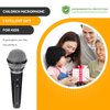 STOBOK Toy Microphone, 16.5x5cm Simulated Microphone Pretend Microphone Toy Kids Plastic Microphone Microphone Prop Fake Microphone Prop for Party Favors, Cosplay Prop, Show