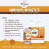 ISOPROPYL MYRISTATE (8 oz) Natural Plant Derived Cosmetic Grade IPM for Soap Making, Fragrances, Shampoo, Creams & Lotion, Makeup & Adhesive Remover, Antiperspirants & Deodorants | 8 Ounces