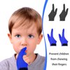 Yxmeiguo 4pcs Thumb Sucking Guard Gloves Kids Anti Thumb Sucking Glove Chewy Compression Thumb Sucking Stop Nail Biting Finger Biting Glove for Kids Thumb Guard for Ages 5-12