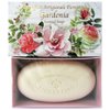 Saponificio Artigianale Fiorentino - Gardenia Scented Soap 10.5 oz. Luxury Single Bath Soap Bar. Made in Italy.