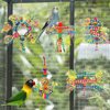 LifeIdeas 5PCS Bird Toys Bird Shredding Foraging Toys Hanging Parakeet Toys, Bird Chew Toys for Small Medium Parrots, Conures, Cockatiel, Budgies, Lovebird Parrotlet, and Bird Cage Accessories