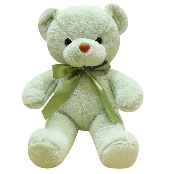 VYUSIT Green Teddy Bear Stuffed Animals 13.4" Soft Cuddly Stuffed Plush Teddy Bear Cute Plush Toys for Birthday Christmas New Year Valentine’s Day Wedding Party