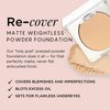 HALEYS Re-cover Pressed Powder Foundation Makeup (4.25) - Buildable Medium-to-Full Coverage, Oil Control & All-Day Comfortable Wear - Versatile Powder That Conceals Imperfections