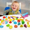 Dough Tools Play for Kids- Toy Accessories Include Stamps Cutter Scissor Roller Extruder Molds and Storage Box Party Favors Set for Age 2-8