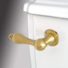 Kingston Brass KTAL7 Victorian Toilet Tank Lever, Brushed Brass 11.44 x 2.75 x 2.44