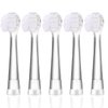 Baby Toothbrush Heads Compatible with Seago SG-513/SG-977/EK6, Compatible with Dada-Tech-BB1/977/K6, Compatible with Brush-Baby WildOnes/KIDZSONIC(8-18 Month)
