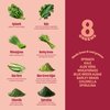 8Greens Supergreens Gummies | Super Greens Powder Superfood Gummy for Metabolism, Immunity & Focus, Digestive Health Enzymes, Organic: Chlorella, Spirulina, Aloe Vera, Peach Flavor, 100 Count