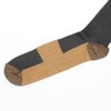 Bcurb Graduated Compression Socks (2 Pair) Calf High Men Women Support Stocking. (Black/Gold, Small/Medium)