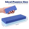 6 Pack Foot Pumice Stone for Feet Callus Remover, EWAGOA Pedicure Tools for Feet, Foot Exfoliator and Foot Scrubber Dead Skin Remover Cracked Heel Repair (6-Blue)