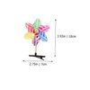 24pcs Windmill Hairpin Pinwheel Hair Bows Cartoon Hair Kids Favor Hair Barrettes Pinwheel Hair Clips Kids Hair Mini Clips for Hair Girls Metal Iron Clip Child Accessories