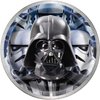 Unique Star Wars Classic Birthday Party Supplies Bundle Pack includes 24 Dessert Cake Paper Plates and 1 Dinosaur Sticker Sheet
