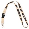Desert Cactus Purdue University Lanyard Boiler Up Car Keys ID Badge Holder Keychain Detachable Breakaway Snap Buckle (Gold)